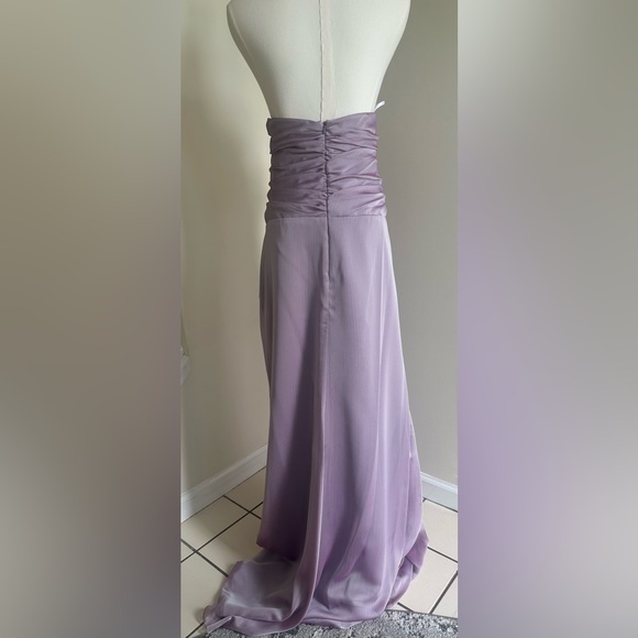 Lavender Strapless Bridesmaid Gown- Size 24- NWT - Picture 3 of 8